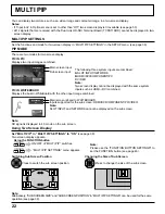 Preview for 22 page of Panasonic TH-50PB2U Operating Instructions Manual