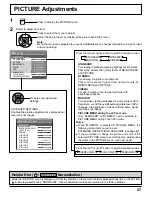 Preview for 27 page of Panasonic TH-50PB2U Operating Instructions Manual