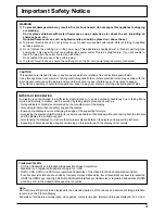 Preview for 3 page of Panasonic TH-50PB2W Operating Instructions Manual