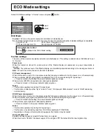 Preview for 42 page of Panasonic TH-50PB2W Operating Instructions Manual