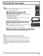 Предварительный просмотр 15 страницы Panasonic TH-50PF20U Operating Instructions Manual