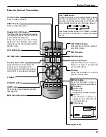 Предварительный просмотр 17 страницы Panasonic TH-50PF20U Operating Instructions Manual