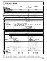 Предварительный просмотр 21 страницы Panasonic TH-50PF20U Operating Instructions Manual