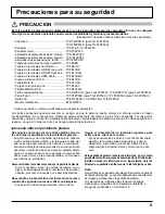 Preview for 5 page of Panasonic TH-50PF50U Manual Del Usuario