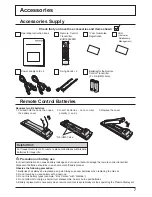 Предварительный просмотр 7 страницы Panasonic TH-50PF9EK Operating Instructions Manual