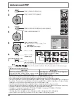 Предварительный просмотр 22 страницы Panasonic TH-50PF9EK Operating Instructions Manual