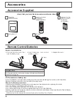 Предварительный просмотр 8 страницы Panasonic TH 50PH11UK Operating Instructions Manual