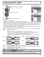 Предварительный просмотр 23 страницы Panasonic TH 50PH11UK Operating Instructions Manual