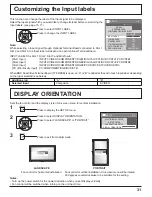 Предварительный просмотр 31 страницы Panasonic TH 50PH11UK Operating Instructions Manual