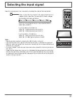 Предварительный просмотр 17 страницы Panasonic TH-50PH12L Operating Instructions Manual