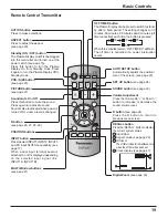 Предварительный просмотр 19 страницы Panasonic TH-50PH12L Operating Instructions Manual