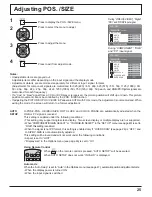 Предварительный просмотр 25 страницы Panasonic TH-50PH12L Operating Instructions Manual