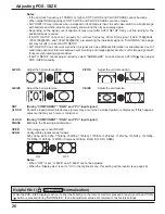 Предварительный просмотр 26 страницы Panasonic TH-50PH12L Operating Instructions Manual