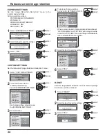 Предварительный просмотр 34 страницы Panasonic TH-50PH12L Operating Instructions Manual