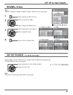 Предварительный просмотр 41 страницы Panasonic TH-50PH12L Operating Instructions Manual