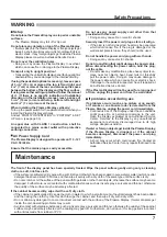 Preview for 7 page of Panasonic TH-50PH20U Operating Instructions Manual