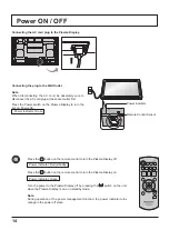 Preview for 14 page of Panasonic TH-50PH20U Operating Instructions Manual