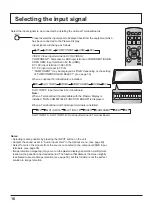 Preview for 16 page of Panasonic TH-50PH20U Operating Instructions Manual