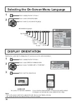 Preview for 36 page of Panasonic TH-50PH20U Operating Instructions Manual