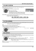 Preview for 41 page of Panasonic TH-50PH20U Operating Instructions Manual