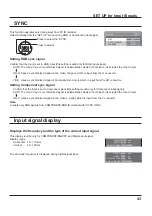 Preview for 43 page of Panasonic TH-50PH20U Operating Instructions Manual