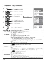 Preview for 44 page of Panasonic TH-50PH20U Operating Instructions Manual