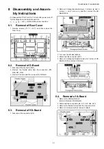 Предварительный просмотр 21 страницы Panasonic TH-50PH30E Service Manual