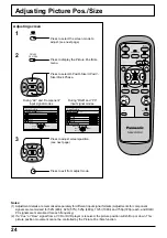 Предварительный просмотр 24 страницы Panasonic TH-50PHD3 Operating Instructions Manual