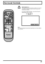 Предварительный просмотр 27 страницы Panasonic TH-50PHD3 Operating Instructions Manual