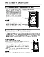 Предварительный просмотр 4 страницы Panasonic TH-50PHD3VTH-50PH30V Installation Instructions Manual