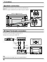 Предварительный просмотр 12 страницы Panasonic TH-50PHD5 Operating Instructions Manual