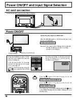 Предварительный просмотр 18 страницы Panasonic TH-50PHD5 Operating Instructions Manual