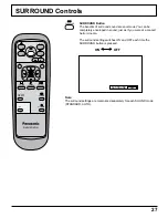 Предварительный просмотр 27 страницы Panasonic TH-50PHD5 Operating Instructions Manual