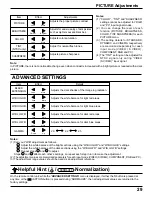 Предварительный просмотр 29 страницы Panasonic TH-50PHD5 Operating Instructions Manual