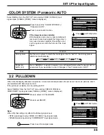 Предварительный просмотр 35 страницы Panasonic TH-50PHD5 Operating Instructions Manual