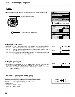 Предварительный просмотр 36 страницы Panasonic TH-50PHD5 Operating Instructions Manual