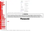 Предварительный просмотр 2 страницы Panasonic TH-50PHD6BX Service Manual