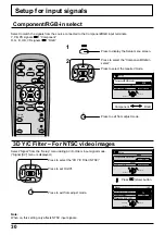 Предварительный просмотр 30 страницы Panasonic TH-50PHW3 Operating Instructions Manual