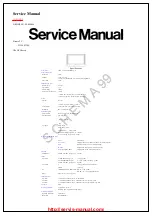 Preview for 1 page of Panasonic TH-50PV30E Service Manual