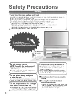 Preview for 4 page of Panasonic TH-50PV60A Operating Instructions Manual