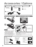 Preview for 6 page of Panasonic TH-50PV60A Operating Instructions Manual