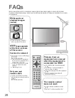 Preview for 28 page of Panasonic TH-50PV60A Operating Instructions Manual