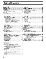 Preview for 6 page of Panasonic TH 50PX20U P - 50" Plasma TV Operating Instructions Manual