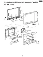 Предварительный просмотр 147 страницы Panasonic TH-50PX600U Service Manual