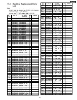 Предварительный просмотр 151 страницы Panasonic TH-50PX600U Service Manual