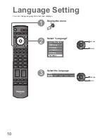 Preview for 10 page of Panasonic TH-50PY700AZ Viera Operating Instructions Manual