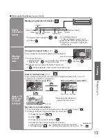 Preview for 13 page of Panasonic TH-50PY700AZ Viera Operating Instructions Manual