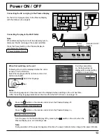 Preview for 13 page of Panasonic TH-50VX100U Operating Instructions Manual