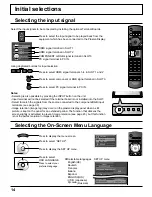 Preview for 14 page of Panasonic TH-50VX100U Operating Instructions Manual