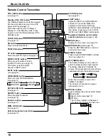 Preview for 16 page of Panasonic TH-50VX100U Operating Instructions Manual